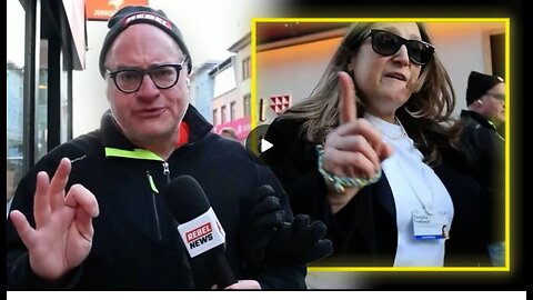EXCLUSIVE DAVOS CONFRONTATION: Watch Zelensky's WEF Puppet Master- Chrystia Freeland- Run