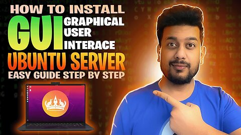 Install GUI on Ubuntu server 24.04