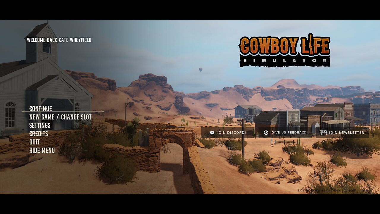 Cowboy Life Simulator