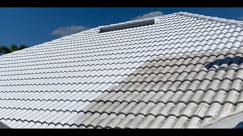 How to Restore a Tile Roof using a Roof Coating