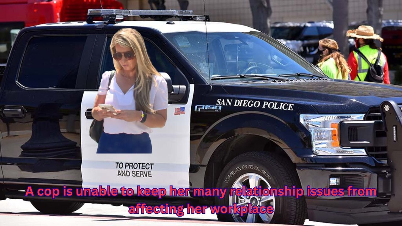 A San Diego cop is not allowed firearms because of stalking and has other issues