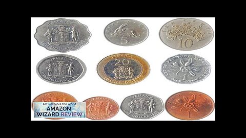 Jamaica 10 Mixed Coins Cents Dollars Queen Elizabeth II Review