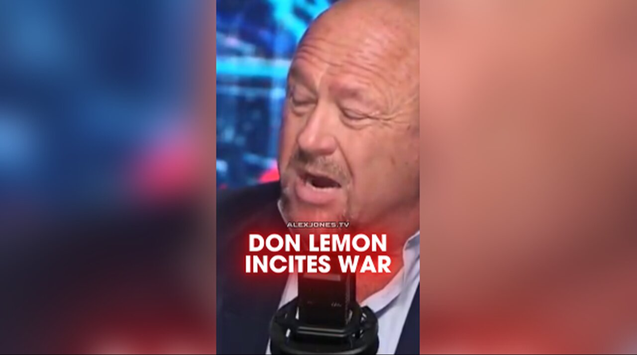Alex Jones: Don Lemon Wants Black & Brown People To Attack ICE Agents - 10/17/25