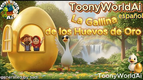 La Gallina de los Huevos de Oro | Cuento Infantil Animado | Bedtime Story en Español | ToonyWorldAi