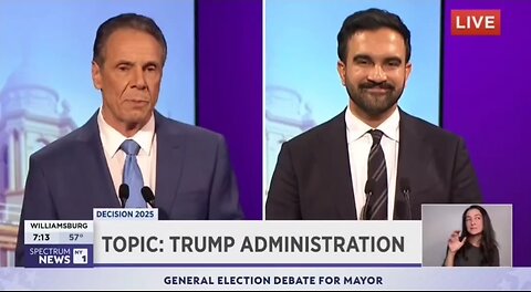 Mamdani, Cuomo BATTLE Over Trump