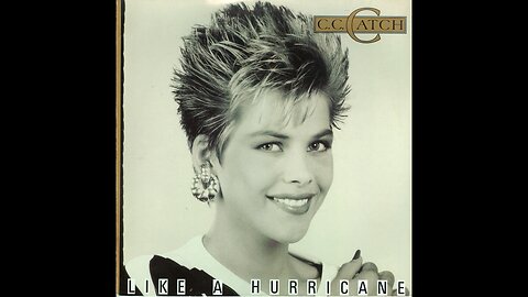 C.C. Catch - Like A Hurricane (Scandinavia) 1987 LP