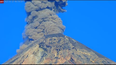 Guatemala's Fuego Volcano Eruption 11.25.2025