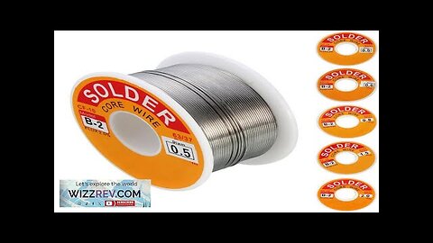 1PC 100g 63/37 Tin Lead Rosin Core 2mm 2% Flux Reel Welding Review