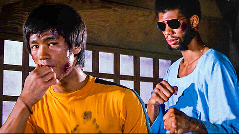 Bruce Lee VS Kareem Abdul-Jabbar Movie Clip (7ft2 VS 5ft6)