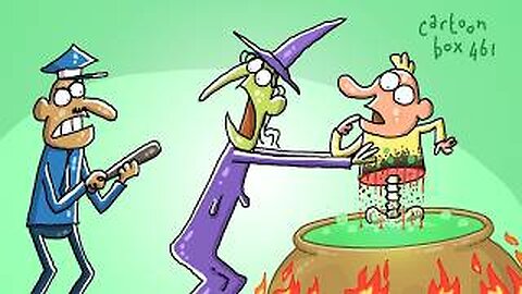 Witch Sentenced to Life in Prison | Cartoon Box 461 | Hilarious Cartoons
