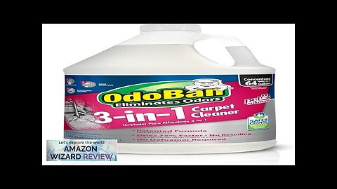 OdoBan 3-n-1 Carpet Cleaner 128 Fl Oz Review