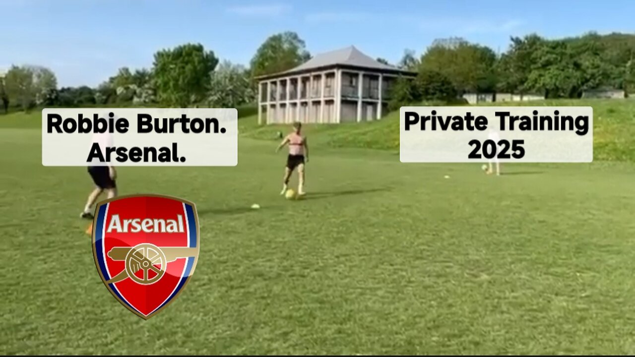 Robbie Burton. Arsenal Wonderkid. Private training 20.01.2025