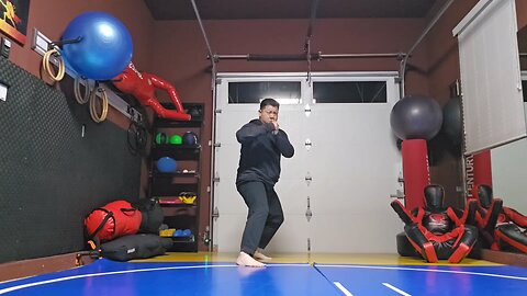 WTD Axe Kick to Question Mark Kick sequential