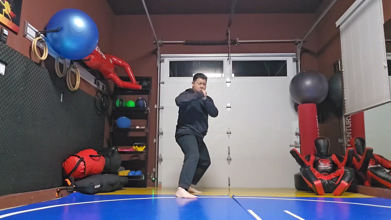 WTD Axe Kick to Question Mark Kick sequential