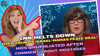 CNN MELTS DOWN Over Trump’s Israel-Hamas Peace Deal! Host HUMILIATED After Comment About Hostages
