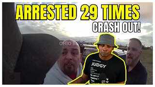 ARRESTED 29 TIMES: Police Chase CRASH OUT!