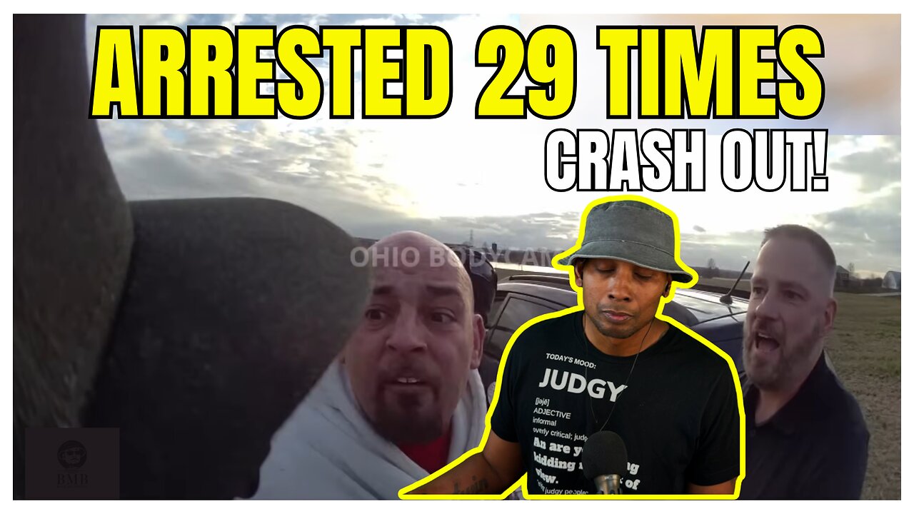 ARRESTED 29 TIMES: Police Chase CRASH OUT!