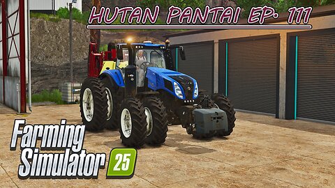 Temple & Wool Delivery. Fertilizing & Spraying Weeds. |4k| HUTAN PANTAI EP. 111 | Farming Simulator 25