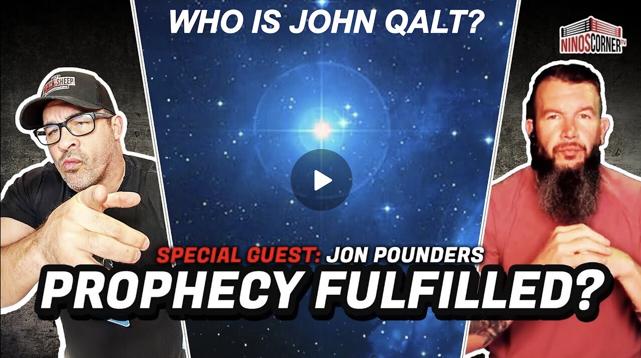 NINO W/ JON POUNDERS -3I/ATLAS: Blue Star Kachina Signaling Prophecy of The End Times & Great Purge?