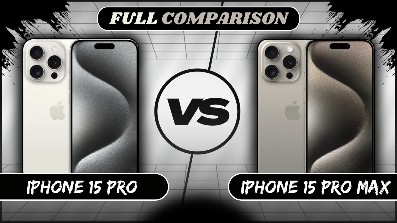 iPhone 15 Pro Vs iPhone 15 Pro Max Full Comparison | Phone Sphere