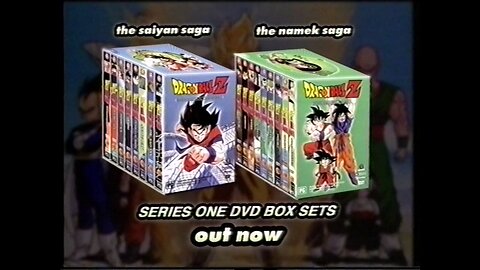 Promo - Dragon Ball Z Series One DVD Box Sets