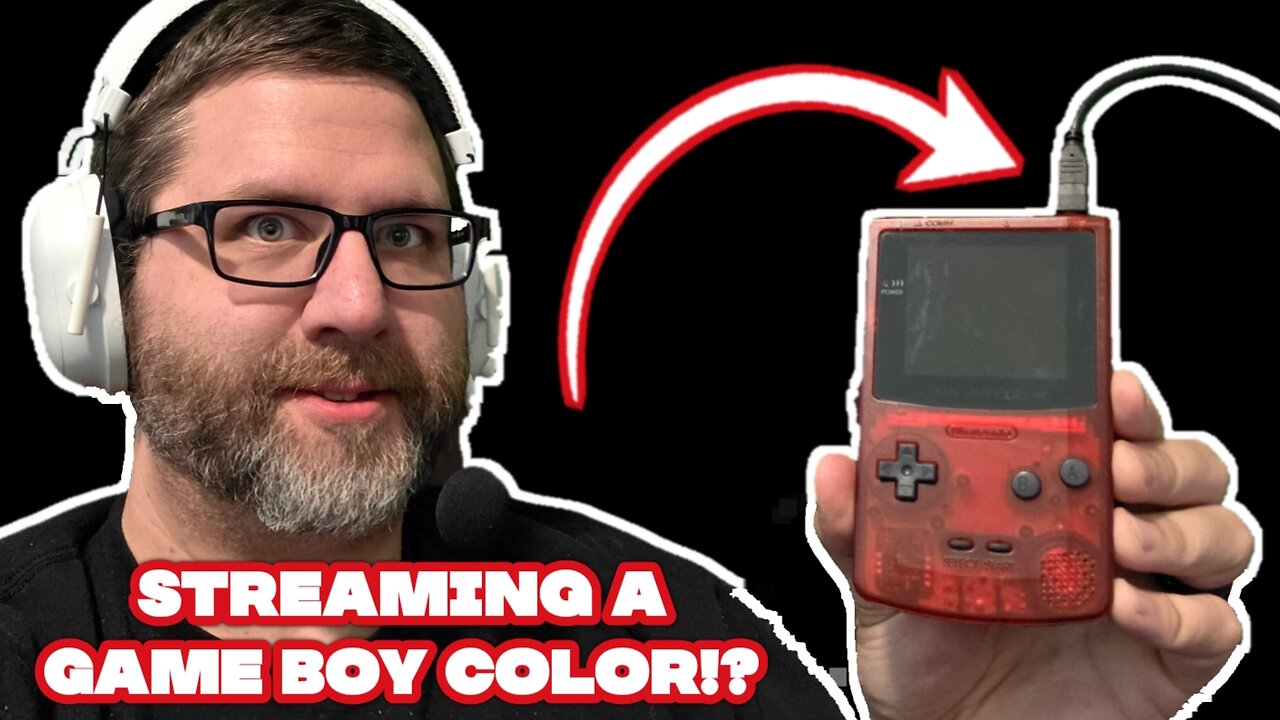 Streaming a Game Boy Color!?