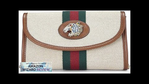 Gucci Pre-Loved Brown Canvas Rajah Crossbody Bag Mini BrownChic Gucci Rajah mini bag Review