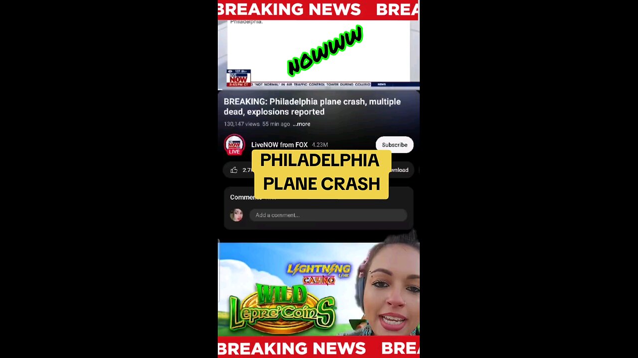 PHILADELPHIA PLANE CRASH! SLEEPING CELLS GUYS! WAKE UP!