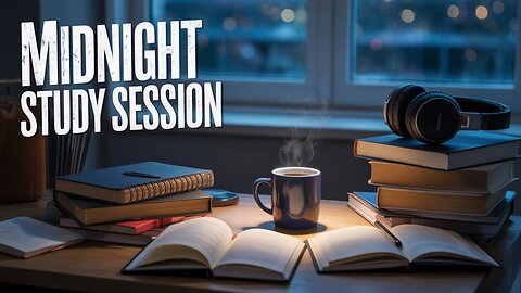 Midnight LO-FI Study Music For Focus 📖