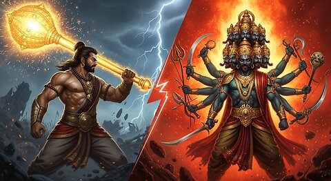 भीम बनाम रावण – शक्ति की असली सीमा कौन सी थी?
