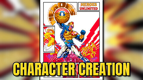 Let's create an alien character in Heroes Unlimited (Alien Unlimited)!
