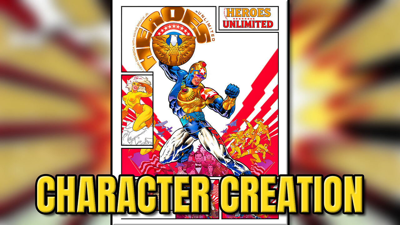Let's create an alien character in Heroes Unlimited (Alien Unlimited)!