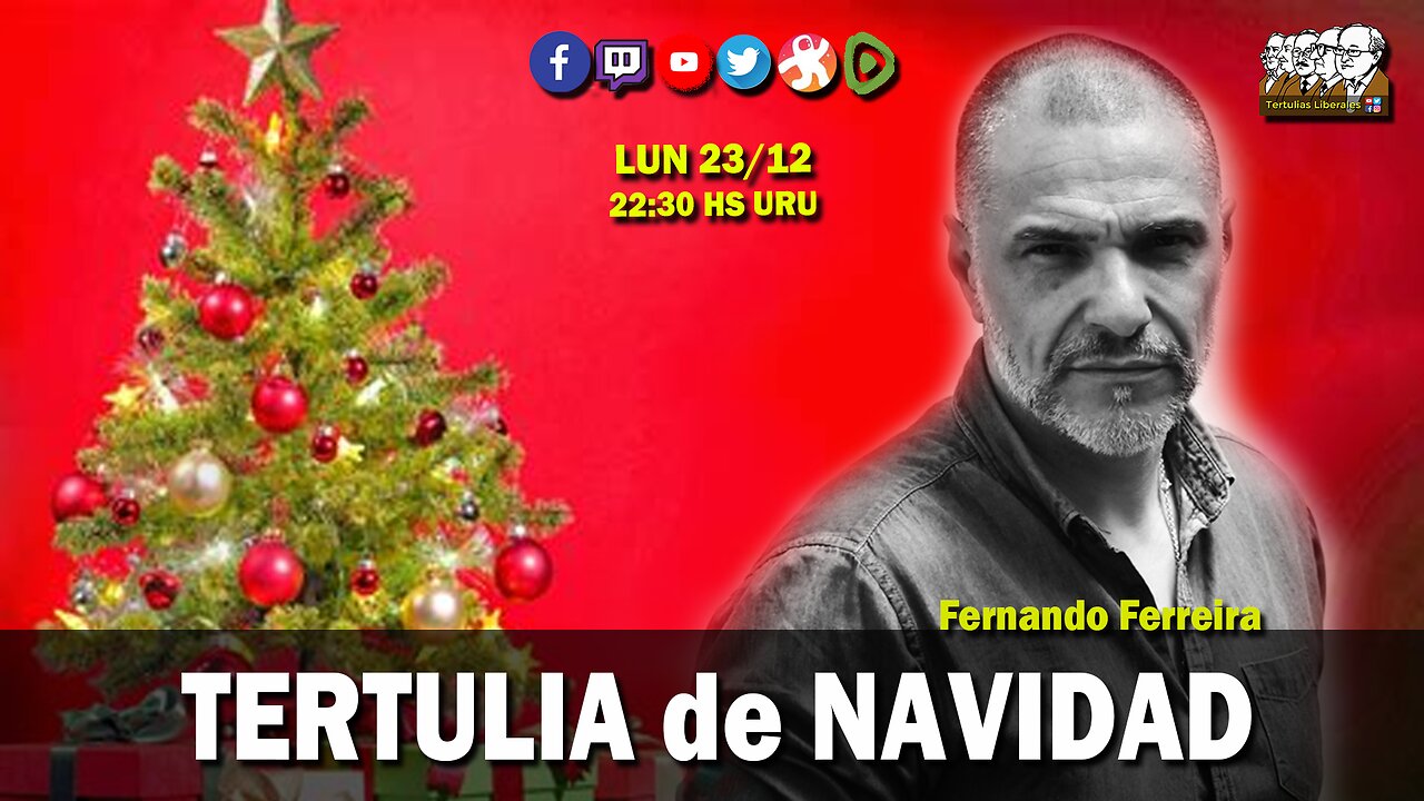 TERTULIA de NAVIDAD: Fernando Ferreira diciembre 2024