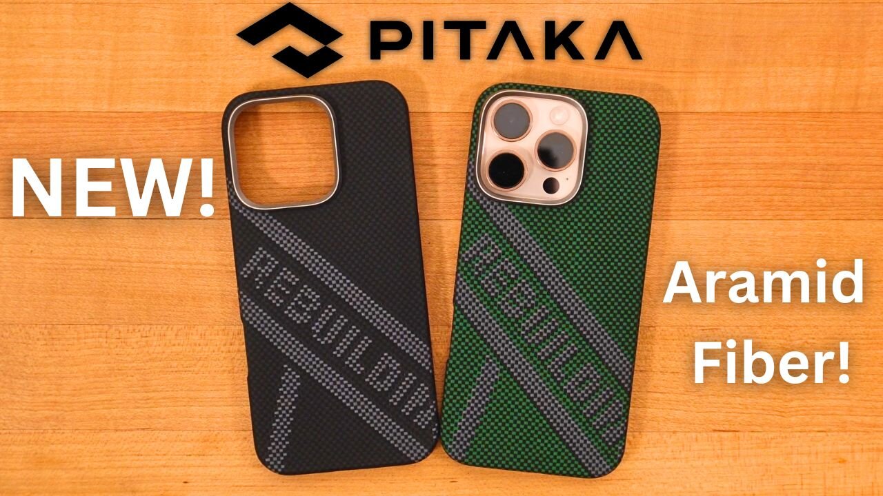 PITAKA Re-TROS iPhone 16 Pro Case REVIEW! (Black + Green)