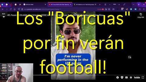 Los Boricuas por fin verán football!