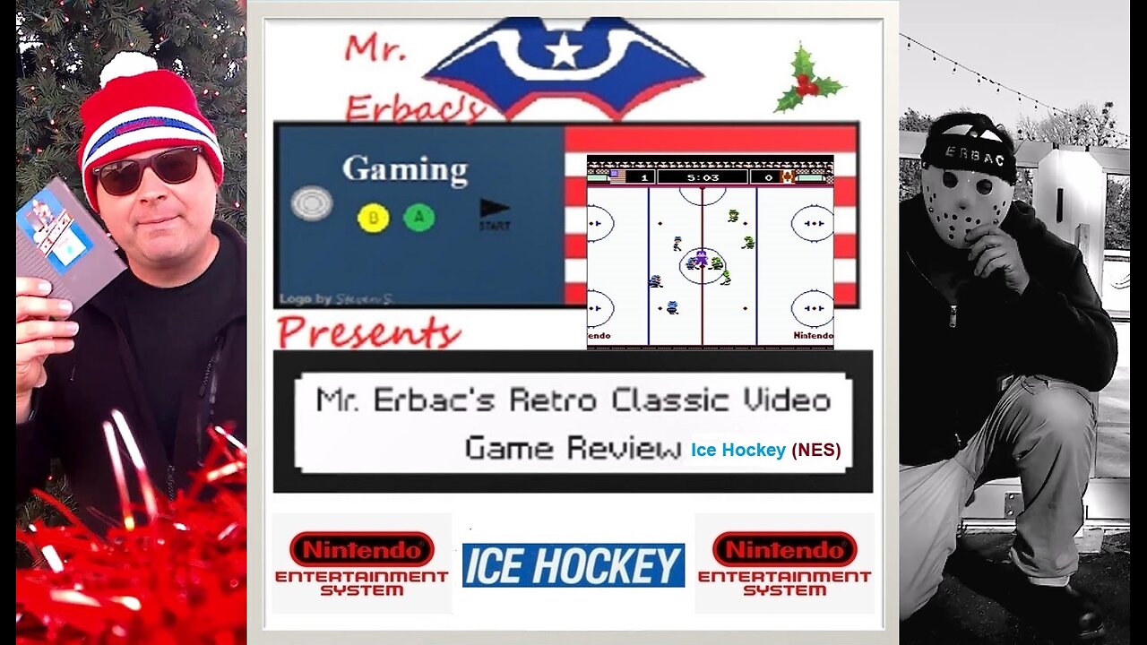 Mr. Erbac's Retro Classic Video Game Review - Ice Hockey (NES)