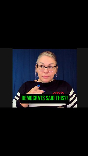 🚨Democrats Said This?! 😱 #ASL #deaf #signlanguage
