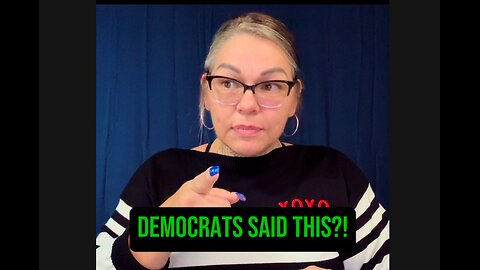 🚨Democrats Said This?! 😱 #ASL #deaf #signlanguage
