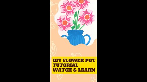 DIY Flower Art Painting