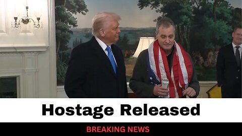 American Hostage Taken By Russia Finally Freed Meets Trump - Full Video