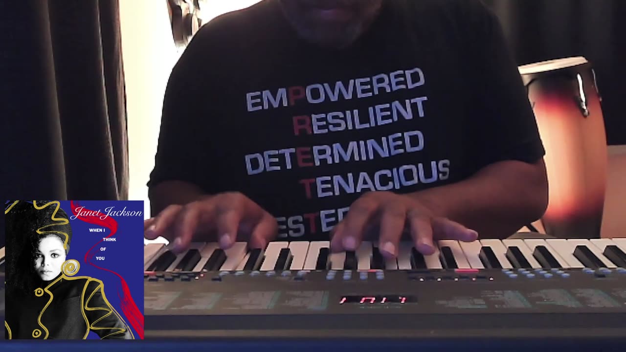'When I Think Of You' Janet Jackson (Keyboard Cover)