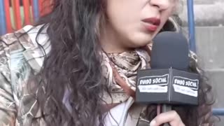 Abigail, 1 joven de México que nos expresó el por qué había asistido a la marcha de la Generación Z