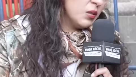 Abigail, 1 joven de México que nos expresó el por qué había asistido a la marcha de la Generación Z