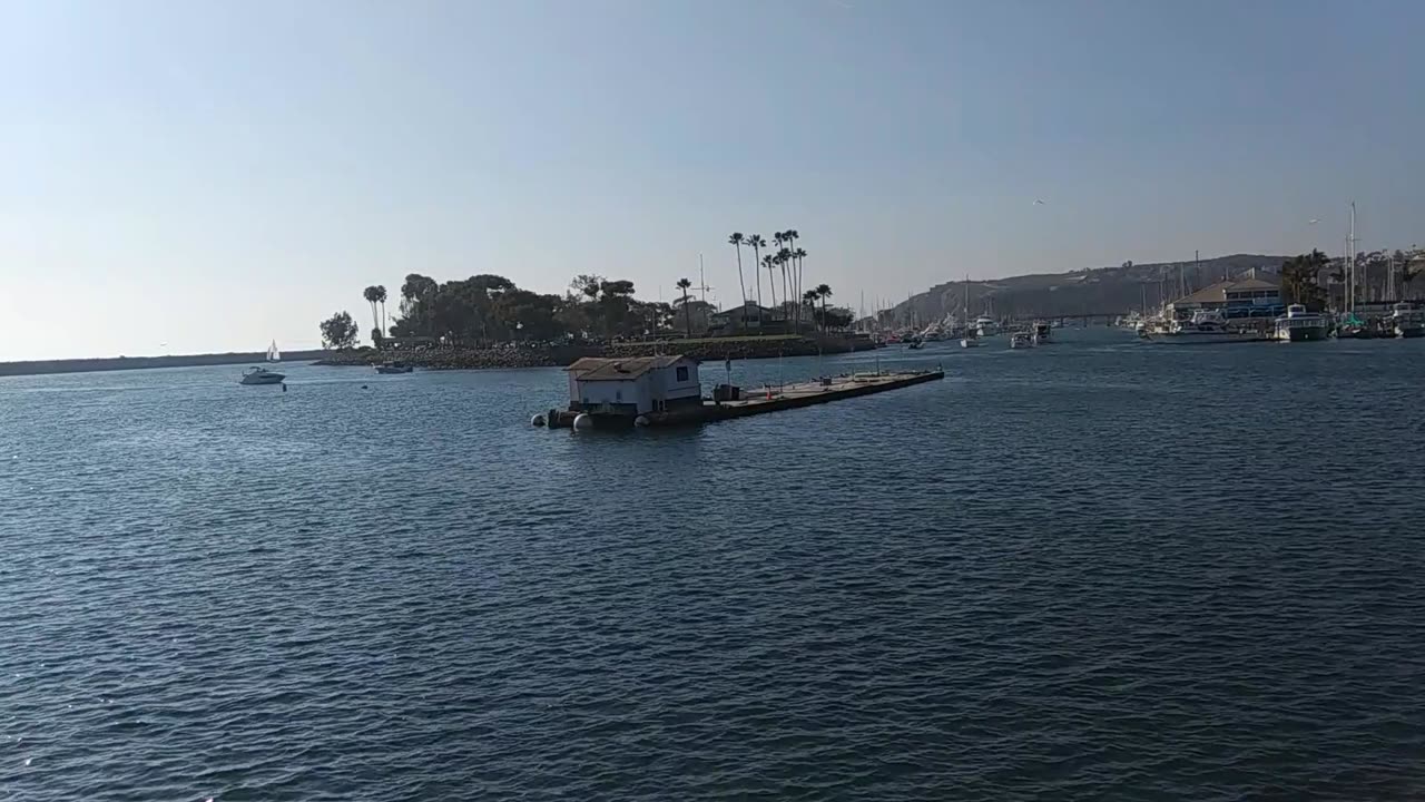 The Captain's View. South Jetty, Dana Point Harbor, Dana Point, California.