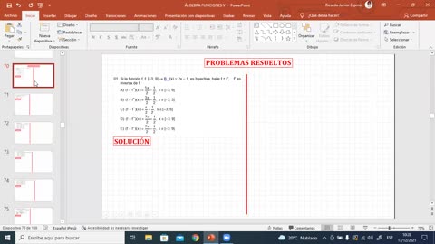 ASEUNI ANUAL 2021 | Semana 18 | Álgebra