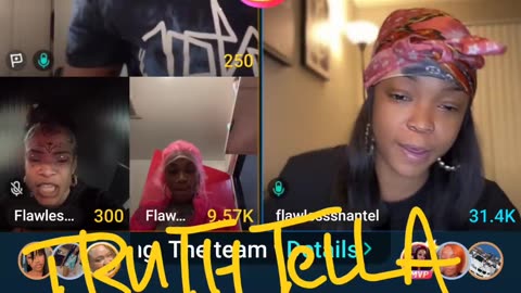 FLAWLESS SISTERS TEAM PK MEEKA, BABY, PRINCESS, CREO, & SHANTELL