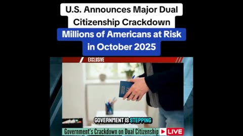 On The Question of Dual Citizenship (an ANTI-TRUMP PROPAGANDA)