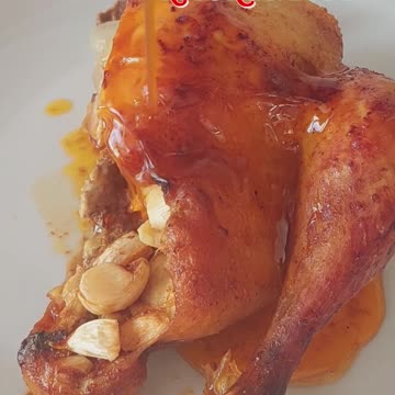 Holiday Special: Oven Grilled Whole Chicken | Stuffed with Lemongrass, Garlic & Onion!