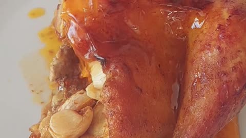 Holiday Special: Oven Grilled Whole Chicken | Stuffed with Lemongrass, Garlic & Onion!
