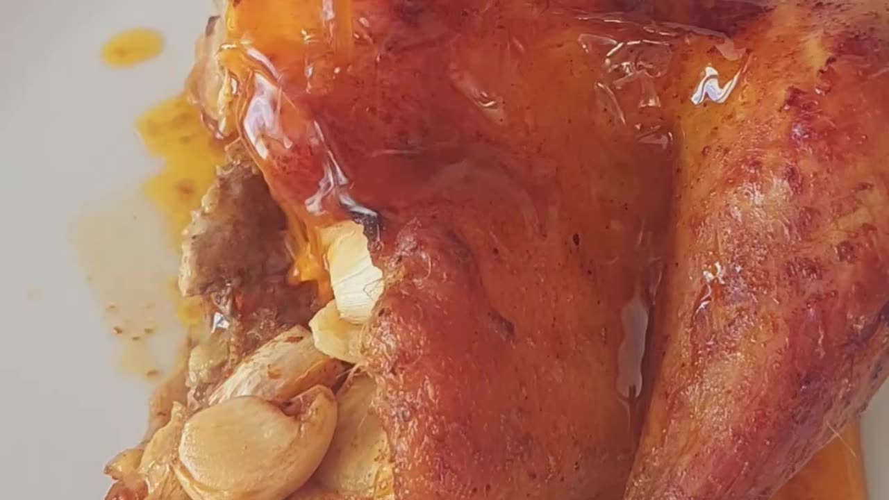 Holiday Special: Oven Grilled Whole Chicken | Stuffed with Lemongrass, Garlic & Onion!